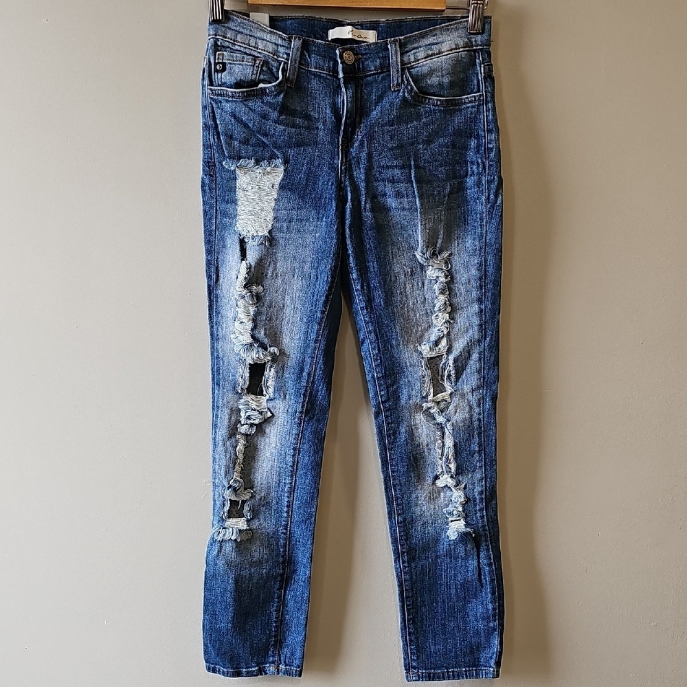 KanCan Estilo 26x29 Distressed Style Women's Skinny Jeans